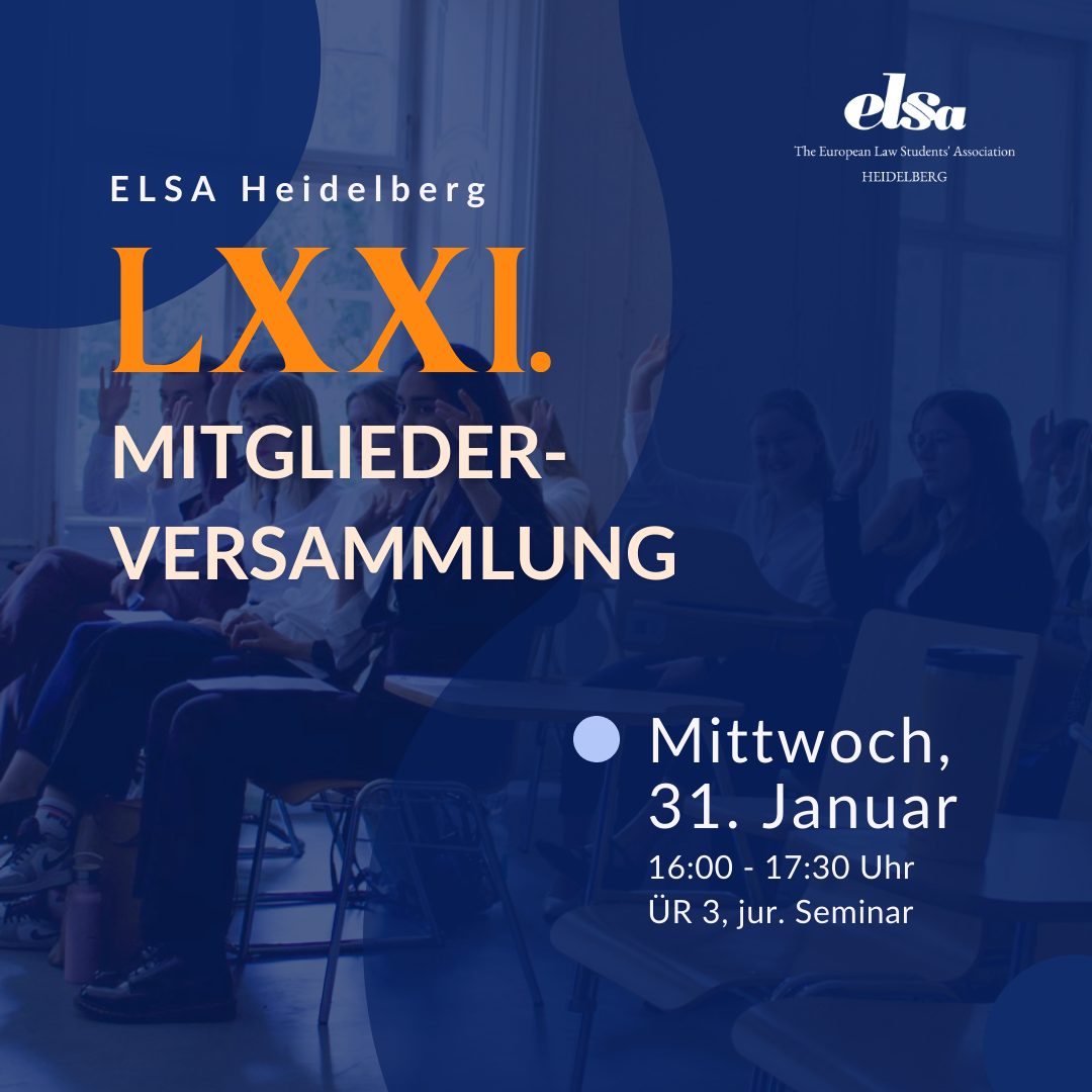 Mitgliederversammlung